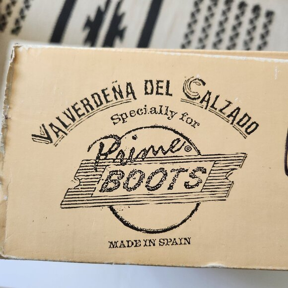 Primeboots Cowboy Western Boots Brown size 37 - Picture 11 of 14